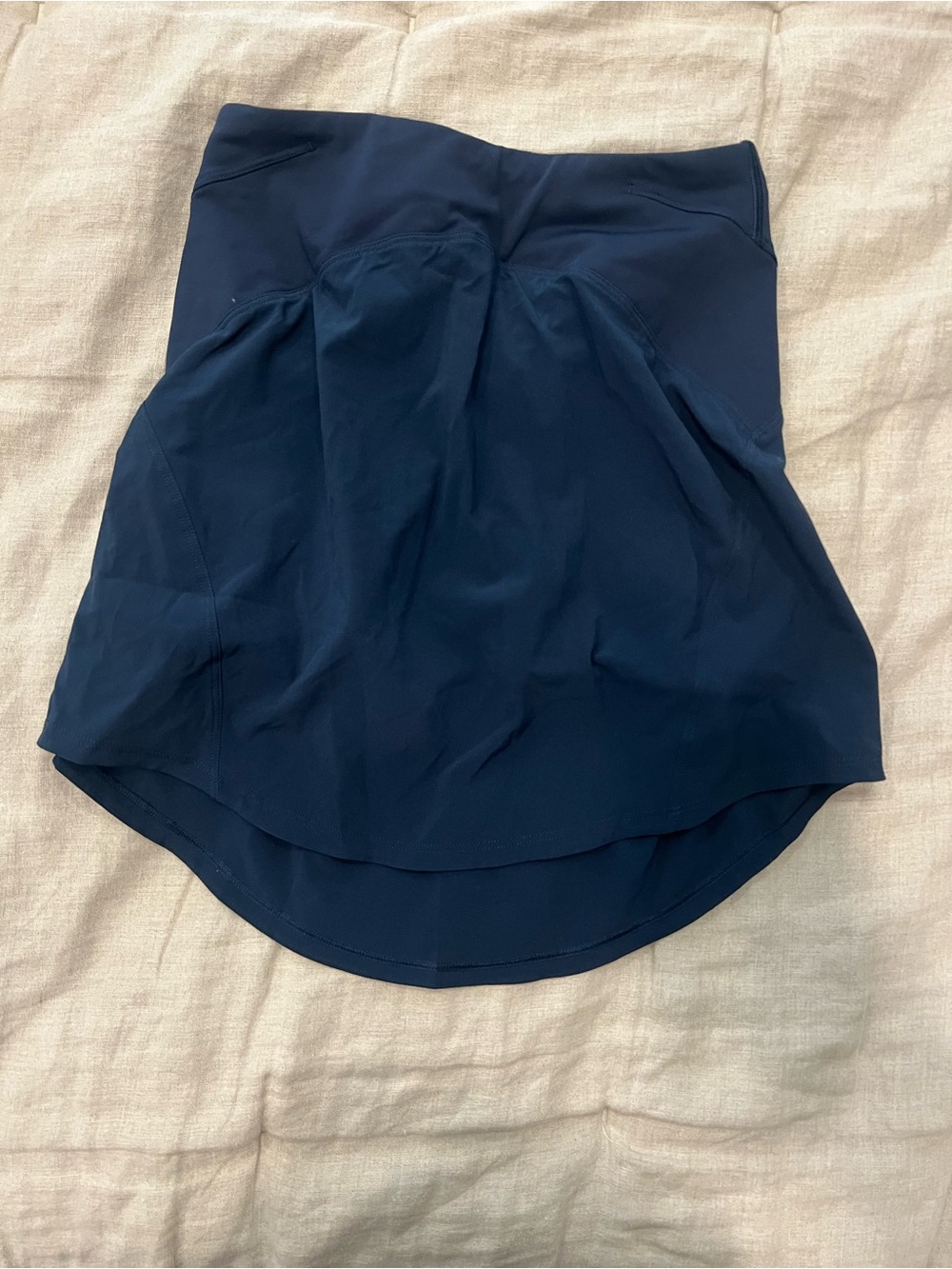 lululemon athletica Navy High-Low Active Skirt